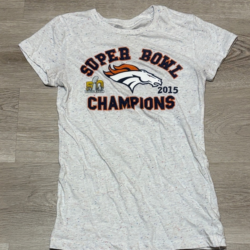 Super Bowl 50 Champions Kids T-Shirt - Gray